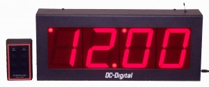 DC-40S-W RF Wireless Controlled Digital Clock