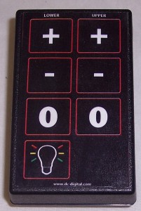 RF Wireless Remote Controller for Safety Scoreboards