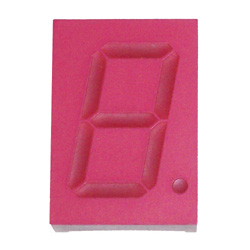(DC-10-Display) 7 Segment High Intensity Red LED Display, 1.0 Inch, Common Cathode