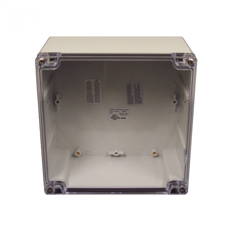 (DC-10-NEMA-SQ) Square Nema 4X,6,6P,12,12K,13, IP-67 Enclosure for 1 Inch Digit Timers, Counters and Clocks