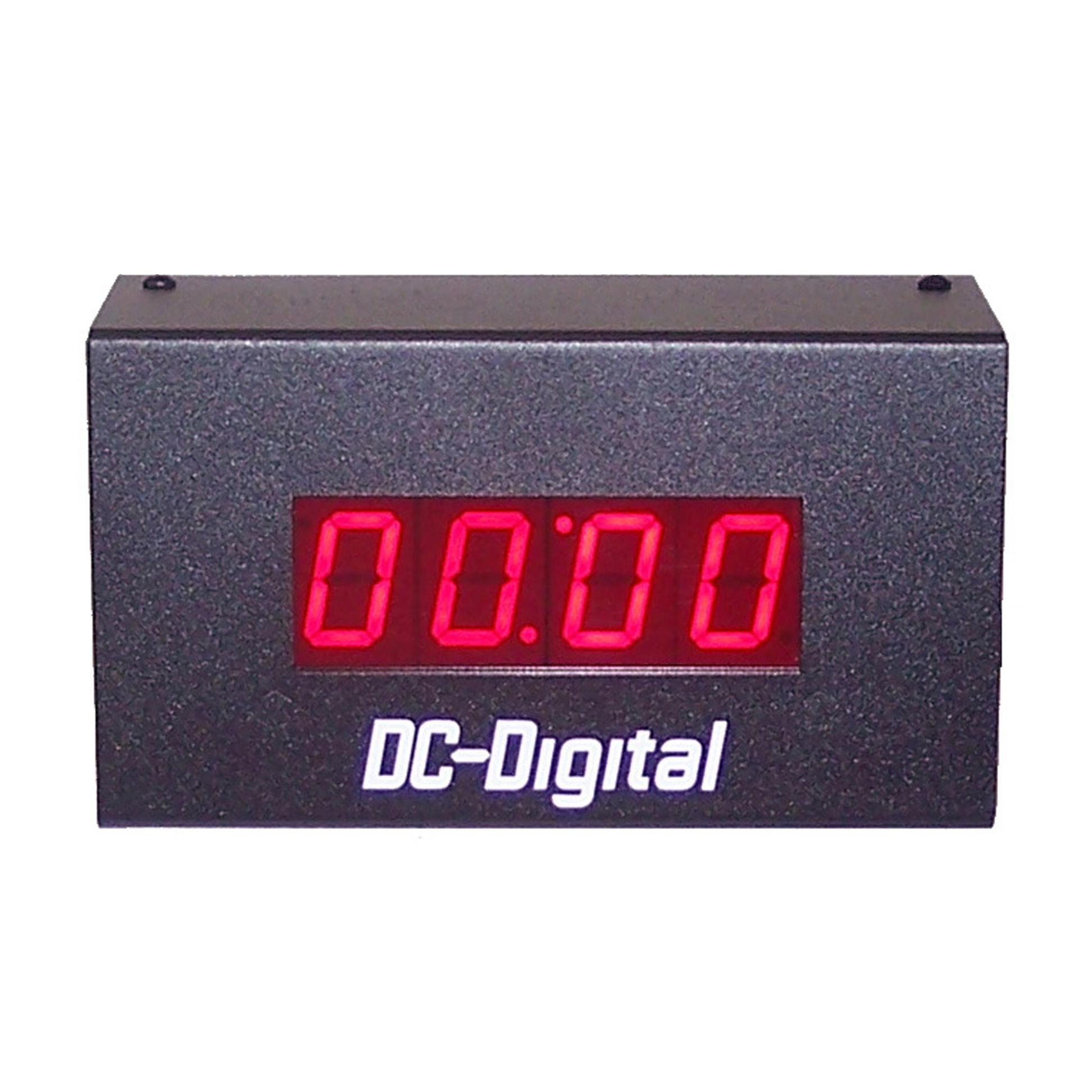 (DC-10N-T-DN-UP-Static) 1.0 Inch LED Digital, Network Connected, Web Page Controlled, Count Up timer, Countdown Timer, Time of Day Clock and Static Number Display