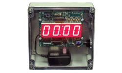 (DC-10T-DN-BCD-NEMA) 1.0 Inch LED Digital, BCD Rotary Switch Set, Multi-Input (PLC-Relay-Switch-Sensor) Controlled, Countdown Timer-Clock, Nema 4X,6,6P,12,12K,13, IP-66 Enclosure (DC-10T-DN-BCD-NEMA) 1.0 Inch LED Digital, BCD Rotary Switch Set, Multi-Input (PLC-Relay-Switch-Sensor) Controlled, Countdown Timer-Clock, Nema 4X,6,6P,12,12K,13, IP-66 Enclosure