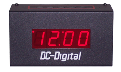 (DC-10UT) 1.0 Inch LED Digital, Top Mounted Push-Button Controlled, Count Up timer, Countdown Timer, Time of Day Clock
