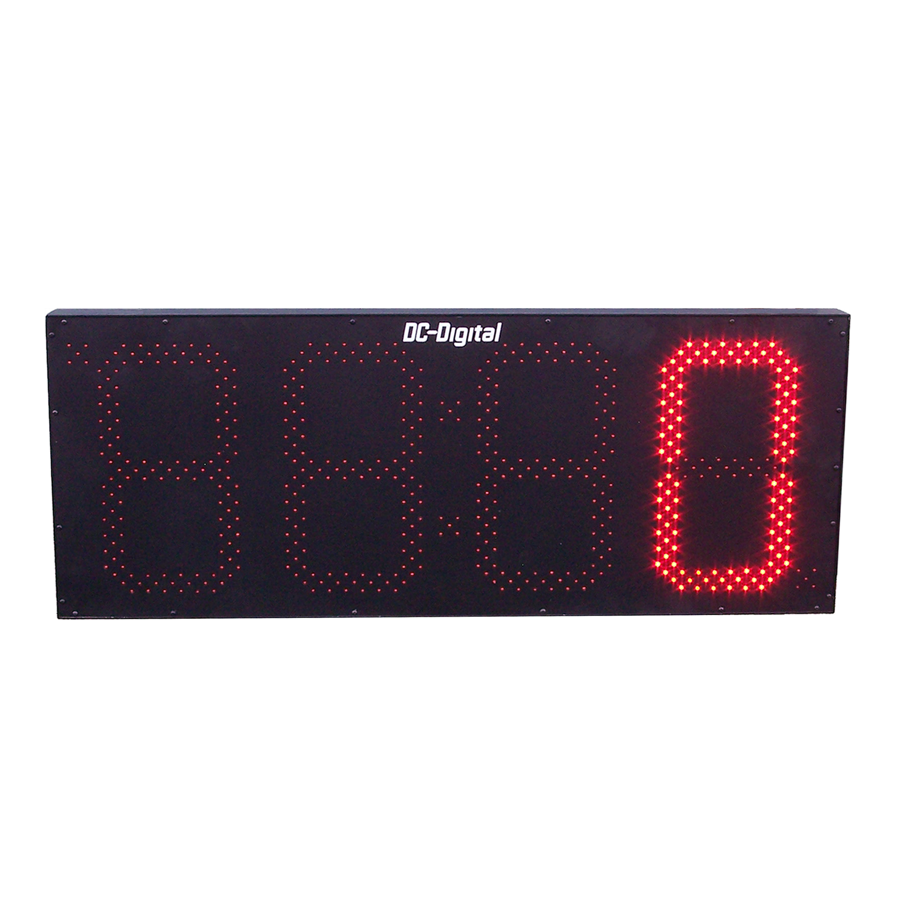 (DC-150T-UP-DAYS-IN) 15.0 Inch LED Digital, Environmentally Sealed Push-Button Controlled, Count Up by Days Timer (INDOOR)