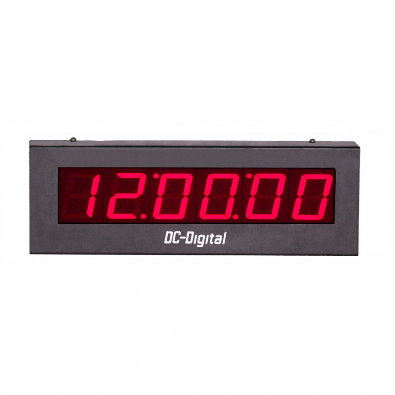 (DC-256S) Push-Button Set, Digital Clock, 2.3 Inch Digits, Hours, Minutes Seconds (Non-System)
