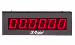 (DC-256-4W-System) 4-Wire Sync. System, Digital Clock, 2.3 Inch Digits