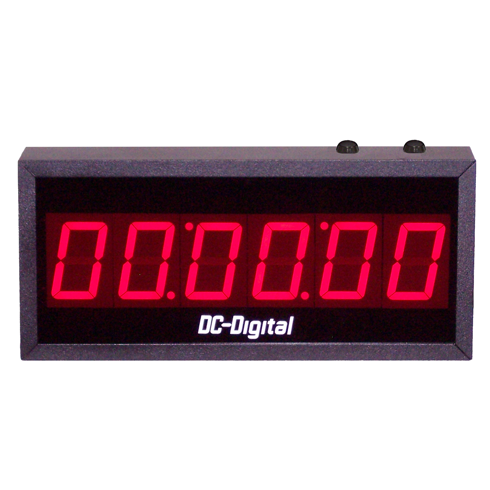(DC-256T-UP) Push-Button Controlled, Digital Count Up Timer-Clock, 2.3 Inch Digits ...1590 x 1590