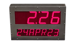 Cleanroom Date and Time of day clock Network NTP POE Stainless