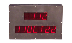 WEBPAGE and Cleanroom Date and Time of day clock Network NTP POE Stainless