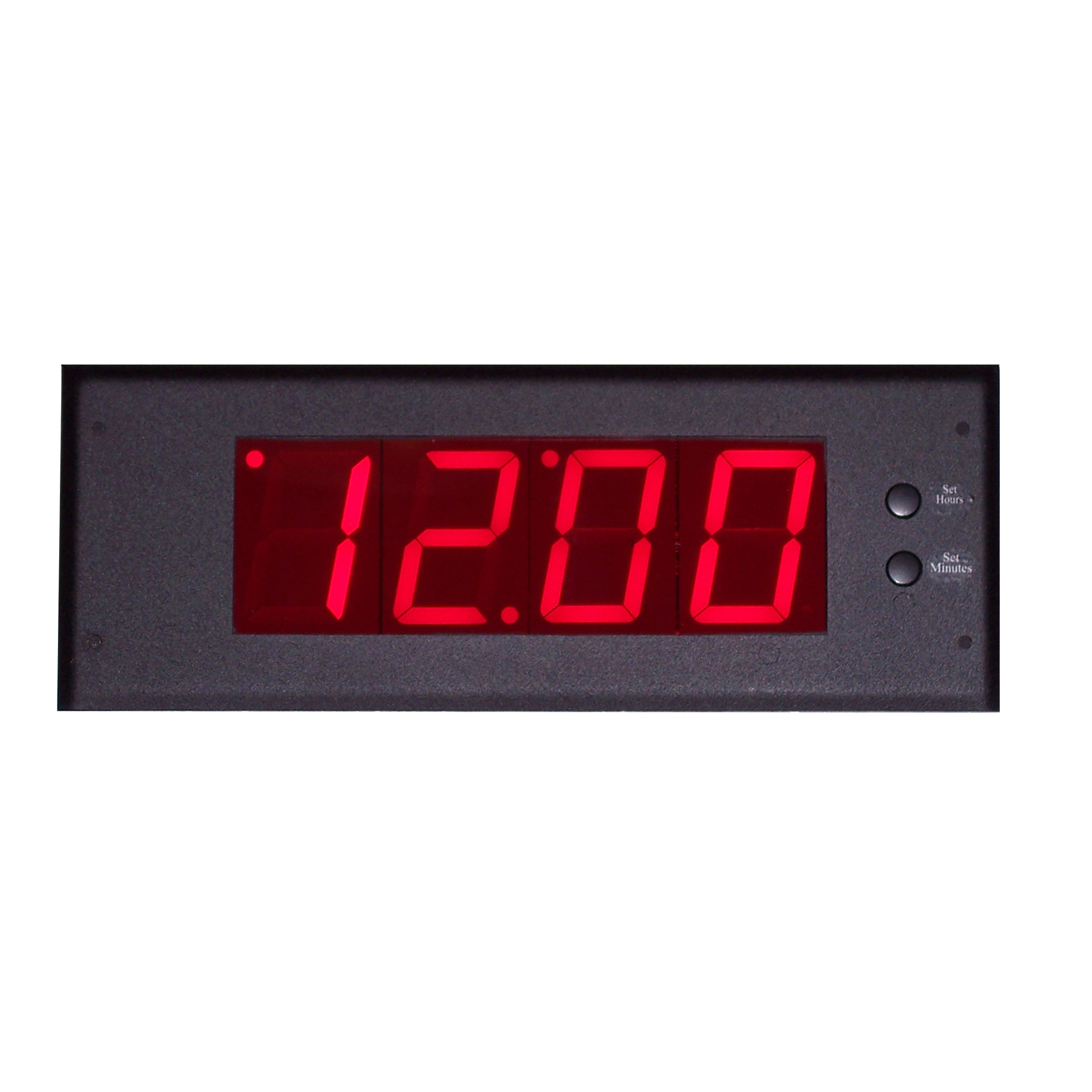 (DC-25F-12V) Manual Set Digital LED Vehicle Clock, 2.3 Inch Digits