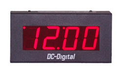 (DC-25N) 2.3 Inch LED, Network NTP Server Synchronized, Web Page Configurable, Atomic Digital Time of Day Clock