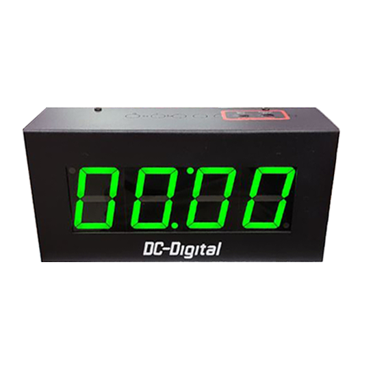 (DC-25T-UP-GRN) 2.3 Inch Green LED Digital, Push-Button Controlled, Count Up Timer, Shift Digit Technology (DC-25T-UP-GRN) 2.3 Inch Green LED Digital, Push-Button Controlled, Count Up Timer, Shift Digit Technology