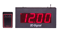DC-25W-4W-Master-Wireless-Set-Wired-Output-Clock-2.3-Inch-PP