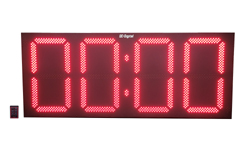(DC-300T-DN-W-PITCH) Baseball-Softball Pitch Countdown Timer, 30 Inch LED Digits, RF-Wireless Remote Controlled (OUTDOOR)