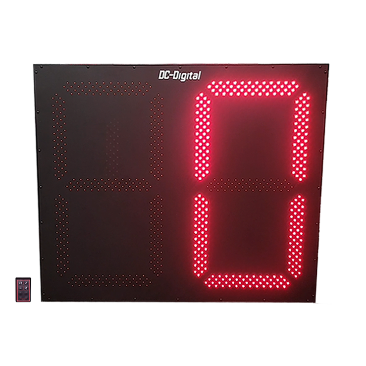 (DC-302C-W) Customer Now Serving LED Electronic Digital Counter, Static Number Display, Wireless Controlled, 30 Inch Digits (OUTDOOR)