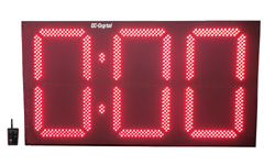 (DC-303T-DN-W-PITCH) Baseball-Softball Pitch Countdown Timer, 30 Inch LED Digits, RF-Wireless Remote Controlled (OUTDOOR)