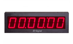 (DC-406T-DN-UP-STATIC) 4.0 Inch, 6 Digit Red Bar LED, RS-232/RS-485 Serial Data Transmission Controlled Digital Countdown Timer, Count Up Timer, Time of Day Clock, Static Number Display (DC-406T-DN-UP-STATIC) 4.0 Inch, 6 Digit Red Bar LED, RS-232/RS-485 Serial Data Transmission Controlled Digital Countdown Timer, Count Up Timer, Time of Day Clock, Static Number Display