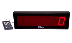 (DC-406-Static-Key) 6 Digit, 4.0 Inch LED Digital, Wired Remote Keypad Controlled, Static Number Display