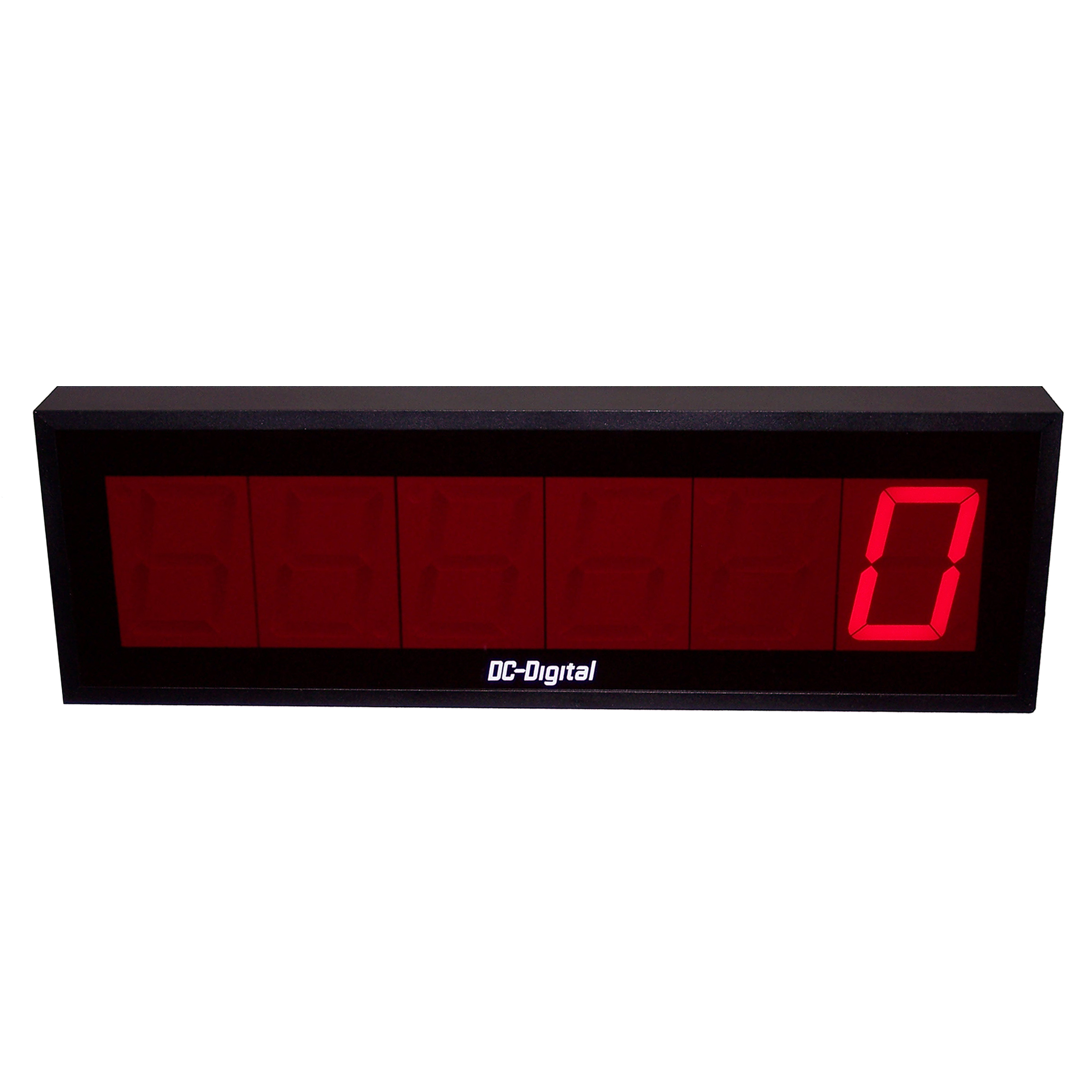 (DC-406C-Term) (6) Digit, 4.0 Inch LED Digital Multi-Input Counter that accepts: PLC, Relay, Switch and Sensor Input Controls