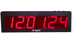 (DC-406S) Push-Button Set, Digital Clock, 4 Inch Digit (Non-System)