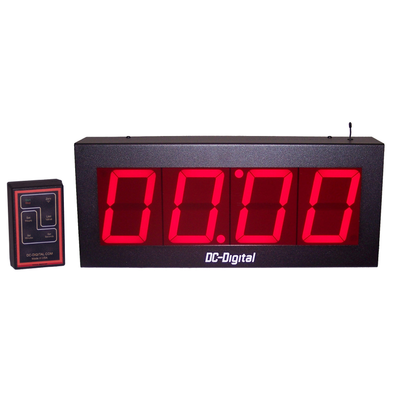 (DC-40T-DN-W) 4.0 Inch LED Digital, RF-Wireless Remote Controlled, Countdown Timer