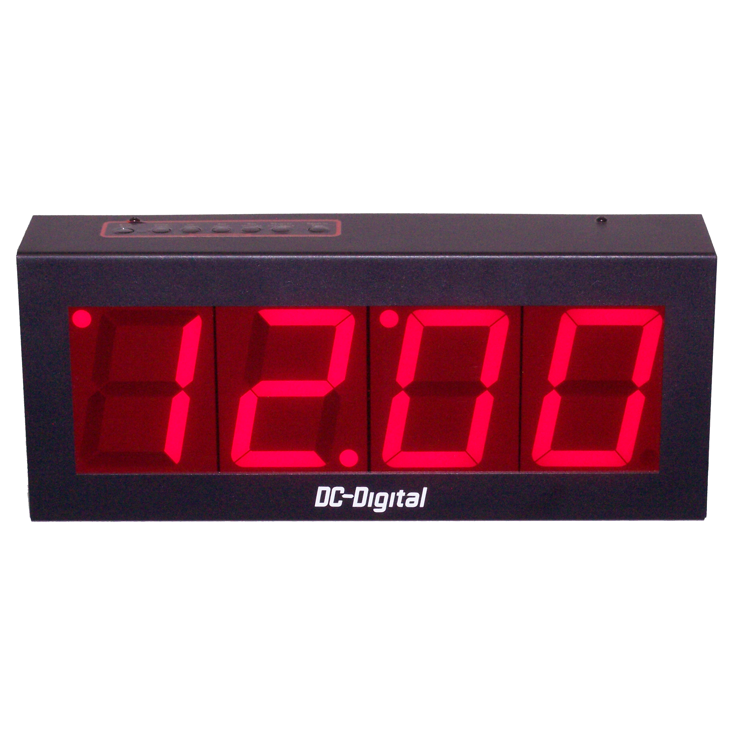 (DC-40UT) 4.0 Inch LED Digital, Top Mounted Push-Button Controlled, Count Up timer, Countdown Timer, Time of Day Clock