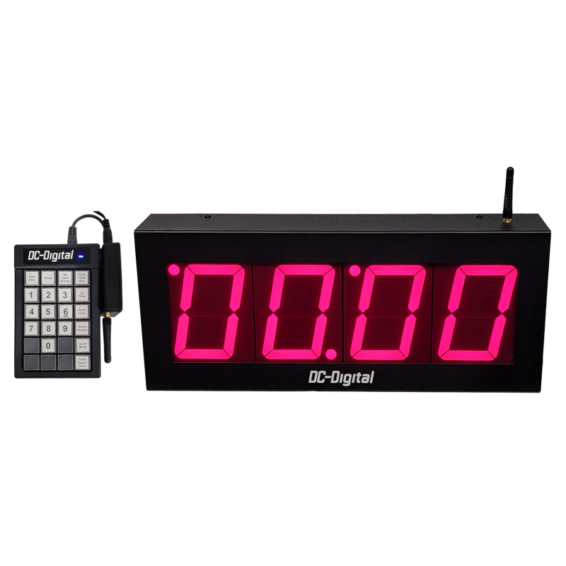 Multi-Function Multi-Purpose Digital Wireless Keypad Controlled Speech Council Timer-Clock