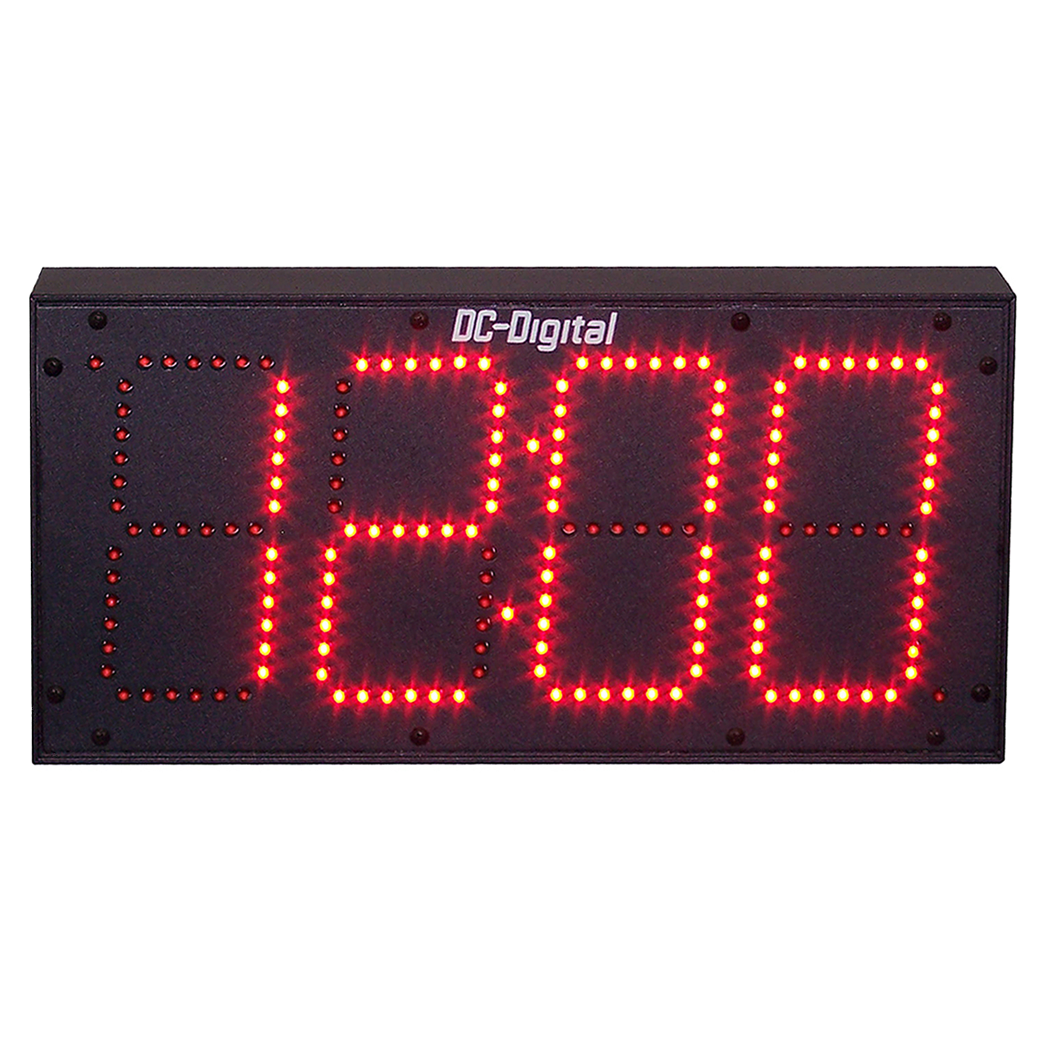 (DC-60-2W-System-In) 2-Wire Sync. System, Digital Clock, 6 Inch Digits (INDOOR)