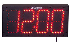 Wireless Digital Clock 6 Inch Digit