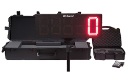 (DC-805-W-SIG) 8 Inch 5 Digit LED Digital, Wireless Remote Keypad Controlled, Baseball-Softball Coaches Sign-Signal, Number Display (OUTDOOR)