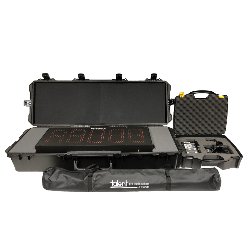 (DC805WSIG) 8 Inch 5 Digit LED Digital, Wireless Remote Keypad