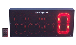 (DC-80C-W) 8.0 Inch LED Digital, RF Wireless Handheld Controlled, Counter (Outdoor)