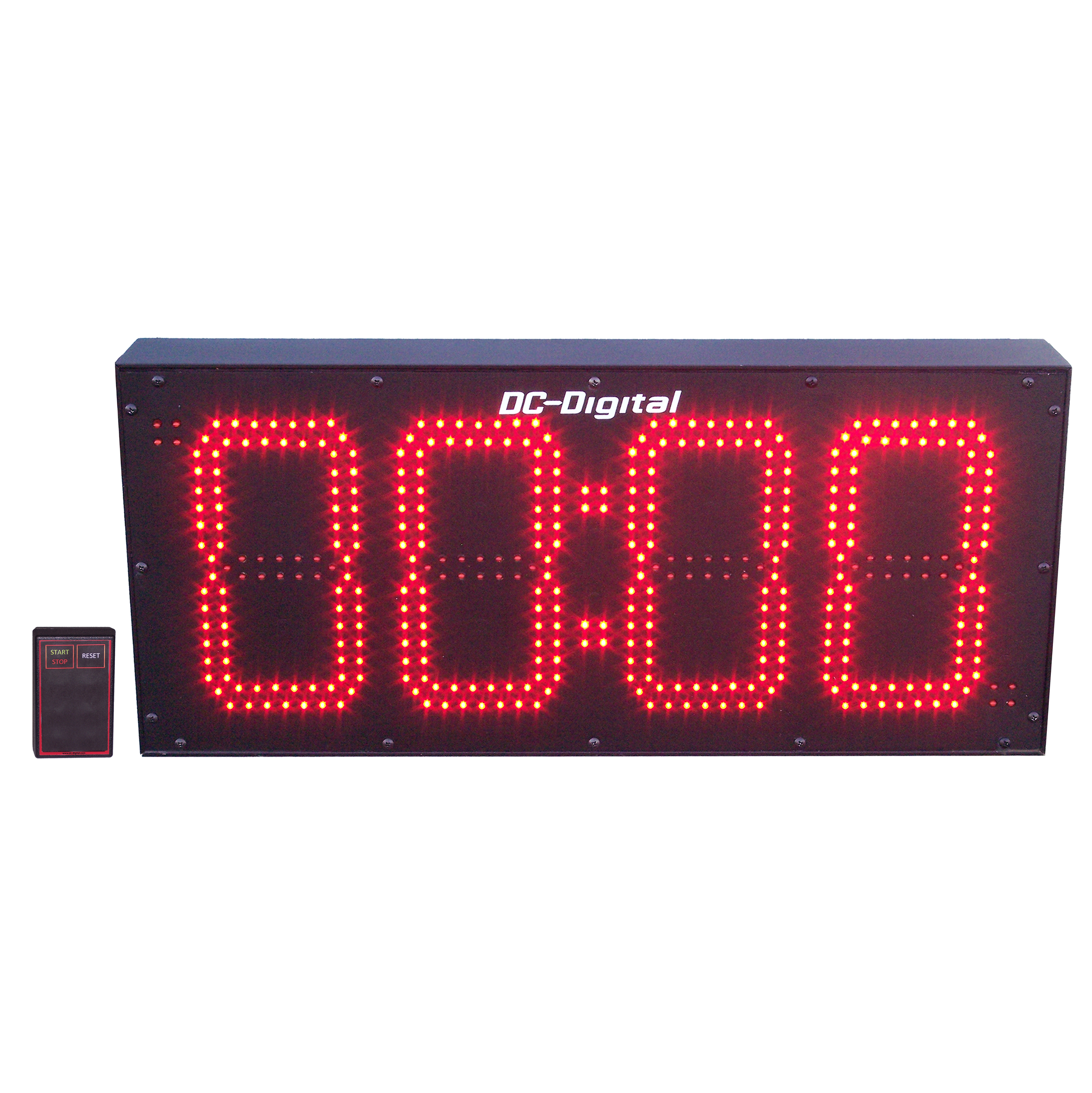 (DC-80T-UP-W) 8.0 Inch LED Digital, RF-Wireless Controlled, Count Up Timer, Shift Digit Technology (OUTDOOR)