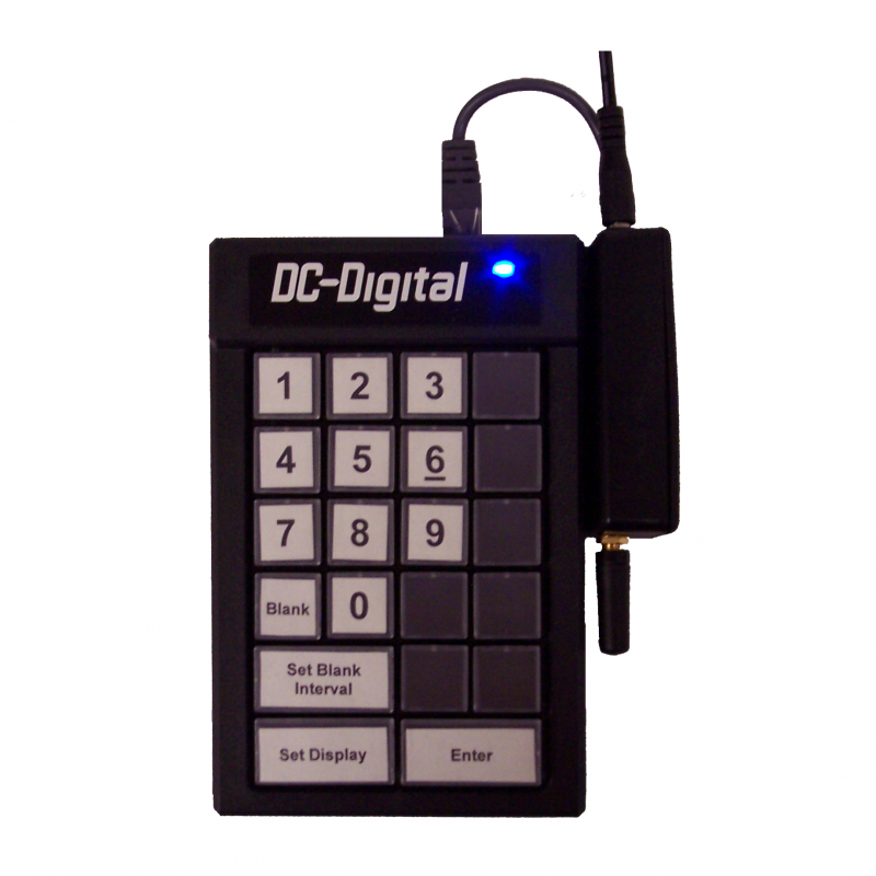 (DC-GEN-24-W) Keypad Controller, 24 Key, RF Wireless