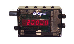 (DC-106N-RM-4) EZ-Time Synchronized and Controlled, Network to Wired Time of Day Clock Output (4-W) and 4-Zone High Power Relay Outputs with IP-66 Enclosure