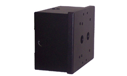 (DO-25) Double Sided-Face Clock Hallway Mount, Heavy Duty 14 Ga. Steel