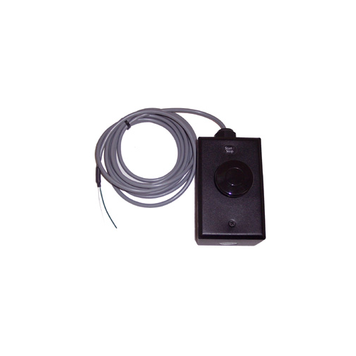 (SW-1-HD-BLK) 1-Heavy Duty Momentary Actuated 40mm Palm Switch, Weatherproof Junction-Box, 25ft Cabling
