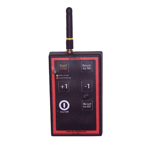 (WRC-Play-Lacrosse) 900 Mhz, 250 mW, Handheld RF Wireless Remote, Lacrosse Play-Clock