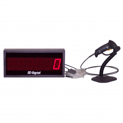 (DC-256-BCS-PKG) 2.3 Inch LED 6 Digit Number Display Bar Code Scanner Kit (DC-256-BCS-PKG) 2.3 Inch LED 6 Digit Number Display Bar Code Scanner Kit