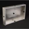 (DC-25-256-40-DATE-TIME-BB) Rough-In Aluminum Back Box for DC-25-256-40 Flush Date and Time Cleanroom Clocks (DC-25-256-40-DATE-TIME-BB) Rough-In Aluminum Back Box for DC-25-256-40 Flush Date and Time Cleanroom Clocks
