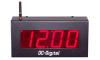 (DC-25N-W-Master) 2.3 Inch LED, Network NTP Server Synchronized, Web Page Configurable, Atomic Digital Time of Day Master Clock with Wireless 900Mhz Data Output to Synchronize DC-Digital Wireless Secondary Clocks