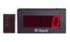 (DC-25T-UP-DAYS-W) 2.3 Inch LED Digit, RF-Wireless Remote Handheld Controlled, Count Up by Days Timer