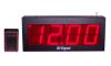 (DC-40S-W) 4.0 Inch LED, RF-Wireless Handheld Controlled, Desk or Wall Mount, Time of Day Digital Clock (Non-System)