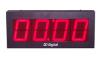 (DC-40T-UP-TERM-BAY-TIMER) Vehicle Service Bay Count Up Timer, 4 Inch LED Digits