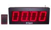 (DC-40T-UP-W) RF-Wireless Remote Controlled, Digital Count Up Timer, 4 Inch Digits