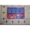 (DC-Relay-4-5V) 4-10 Amp at 125VAC, 5 Volt Opto-Isolated Activation, Relay Pack with Screw Terminals (DC-Relay-4-5V) 4-10 Amp at 125VAC, 5 Volt Opto-Isolated Activation, Relay Pack with Screw Terminals