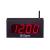 (DC-25N-W-Master) 2.3 Inch LED, Network NTP Server Synchronized, Web Page Configurable, Atomic Digital Time of Day Master Clock with Wireless 900Mhz Data Output to Synchronize DC-Digital Wireless Secondary Clocks