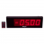 (DC-405T-DN-Neg-W) 4 Inch LED, RF-Wireless Controlled, Digital Countdown Timer, with Negative Count Back Up