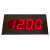 (DC-40-W-Flush-Stainless) 4.0 Inch LED, Cleanroom or Operating Room, Wireless Synchronized System Secondary Digital Time of Day Clock, IP-66, 316L, 2B Finish, Stainless Steel  Flush Mount Enclosure