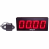 (DC-40T-UP-FOOT) 4.0 Inch LED, Foot-Switch Controlled, Digital Count UP Process Timer